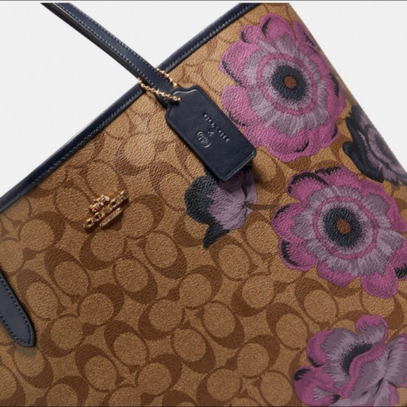 New Coach kaffe large tote - Picture 5 of 5